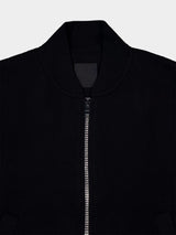 GivenchyMerino Wool Varsity Bomber Jacket at Fashion Clinic