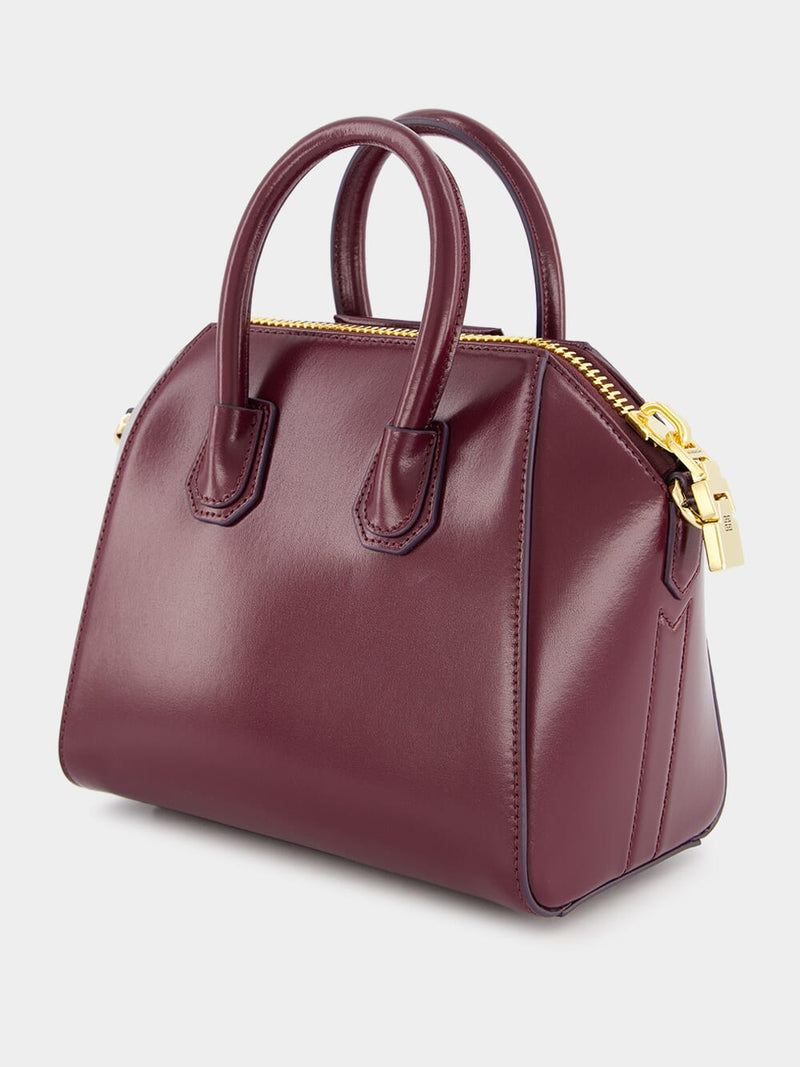 Givenchy: Purple Small Antigona Bag | SSENSE