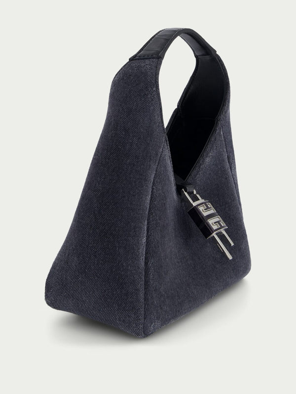 GivenchyMini G-Hobo Bag In Washed Denim at Fashion Clinic