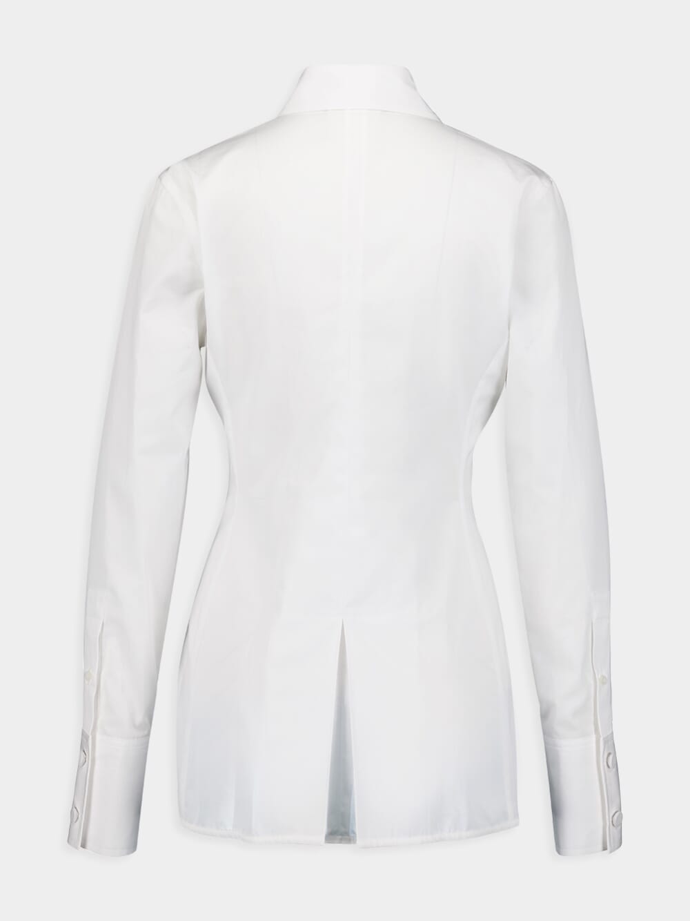 GivenchyPleated Effect Popelin Cotton Shirt at Fashion Clinic