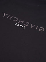 GivenchyReverse Slim Fit Cotton Black T-Shirt at Fashion Clinic