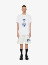 GivenchyX Chito Oversized Cotton T-Shirt With GIVENCHY Love Print at Fashion Clinic
