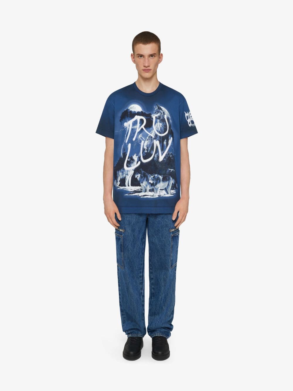 Givenchy X Chito Oversized Cotton T Shirt With GIVENCHY Wolf Print Fashion Clinic