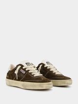 Golden GooseSoul-Star Suede Sneakers at Fashion Clinic