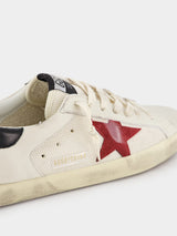 Golden GooseSuper-Star Leather Sneakers at Fashion Clinic