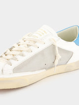 Golden GooseSuper Star Perforated Detailing Leather Sneakers at Fashion Clinic