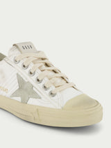 Golden GooseV-Star Leather Sneakers at Fashion Clinic