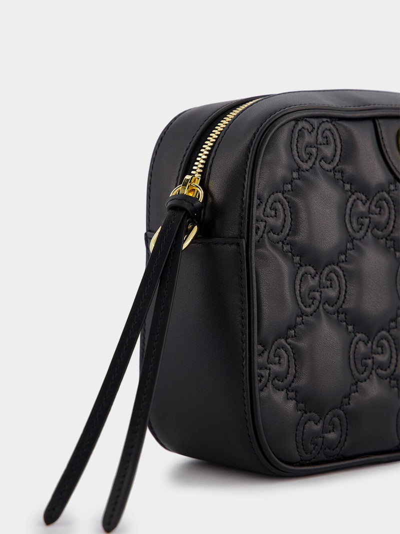 Gucci signature small outlet camera crossbody bag