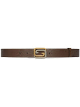 GucciCanvas and leather belt at Fashion Clinic