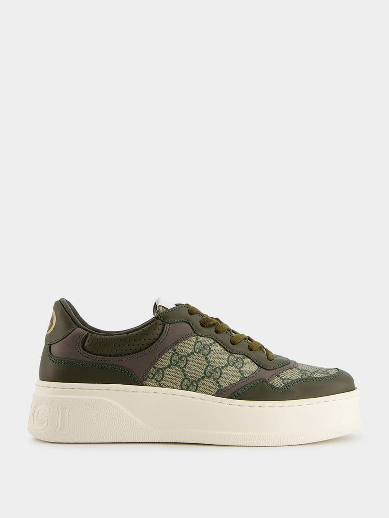 GucciClassic GG Canvas Sneakers at Fashion Clinic