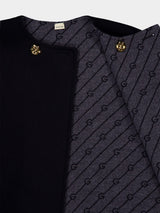 GucciDiagonal G Knit Wool-Silk Tweed Coat at Fashion Clinic
