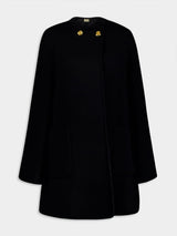 GucciDiagonal G Knit Wool-Silk Tweed Coat at Fashion Clinic
