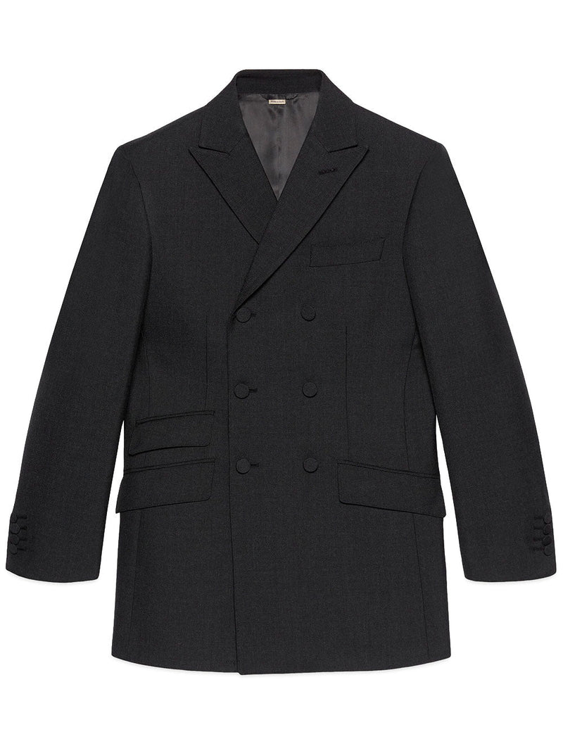 GucciDouble Breated Wool Blazer at Fashion Clinic