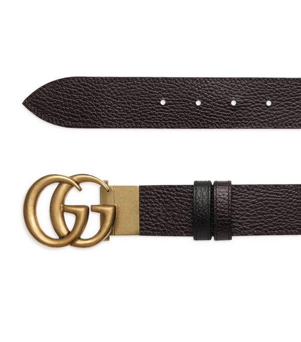 GucciDouble G reversible belt at Fashion Clinic
