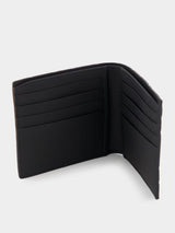 GucciEmbossed Monogram Rubber-Effect Leather Wallet at Fashion Clinic
