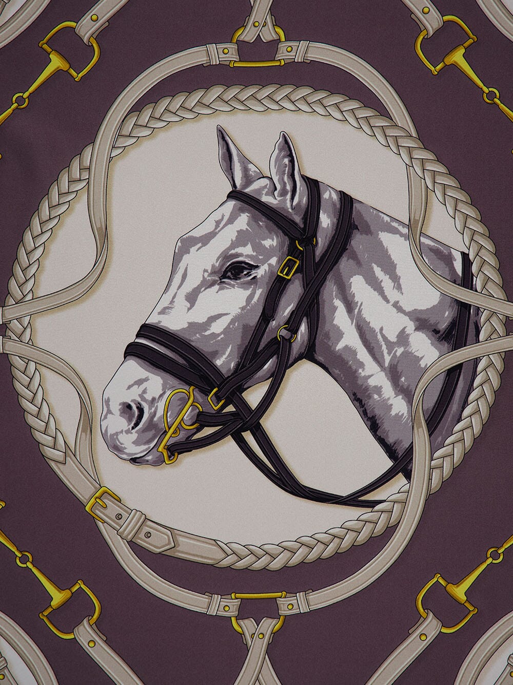 Gucci horse scarf outlet