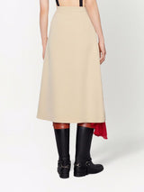 GucciFluid midi skirt at Fashion Clinic