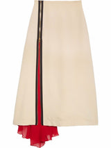 GucciFluid midi skirt at Fashion Clinic
