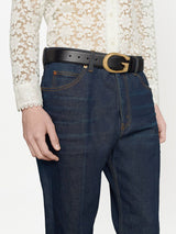 GucciG buckle belt at Fashion Clinic