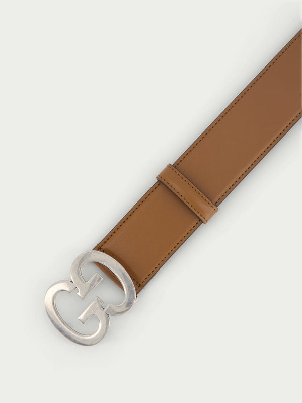 GucciGG Buckle Wide Belt at Fashion Clinic
