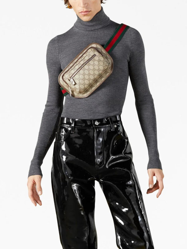GucciGG Canvas Belt Bag at Fashion Clinic