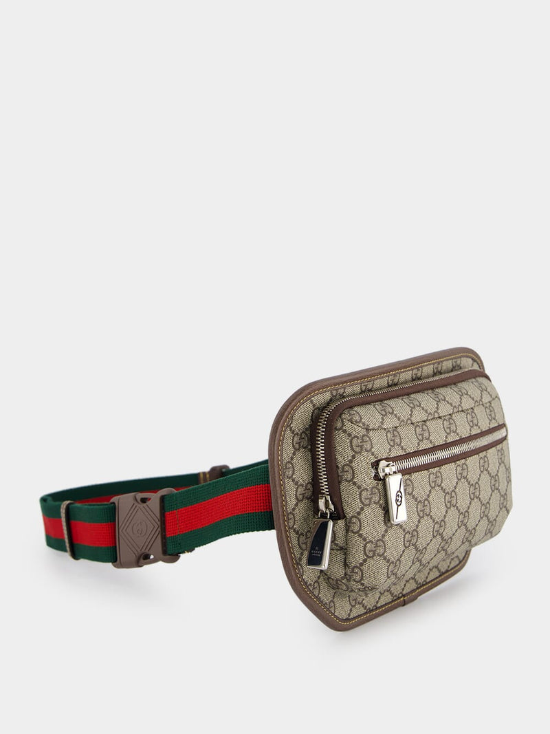 Gucci gg 2025 canvas waist bag