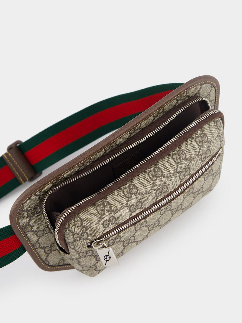 Gucci gg supreme belt sales bag replica