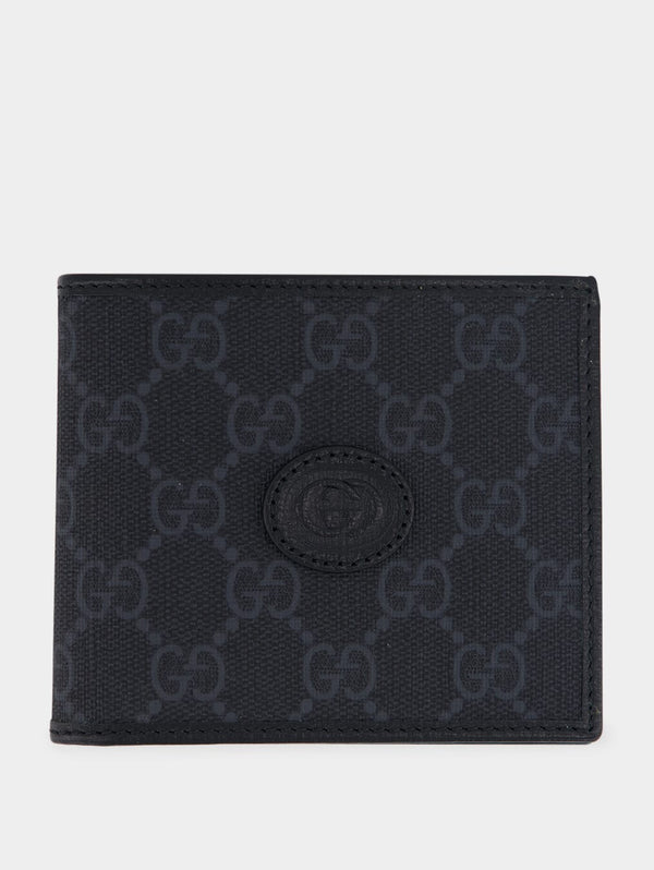 GucciGG-Canvas Bi-Fold Wallet at Fashion Clinic