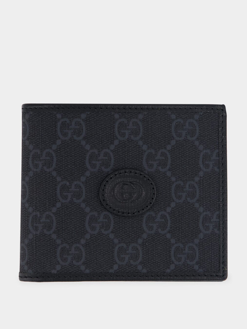 GucciGG-Canvas Bi-Fold Wallet at Fashion Clinic