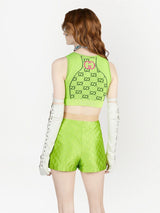 GucciGG cropped top at Fashion Clinic