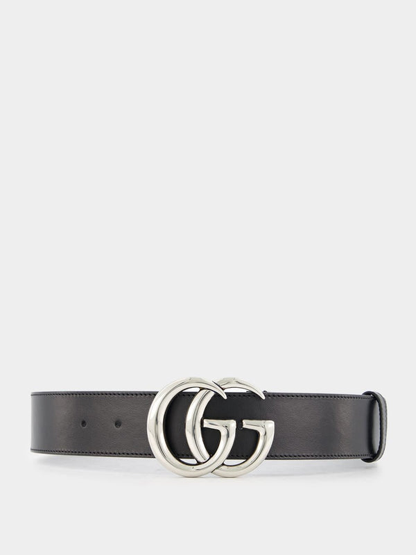 GucciGG Marmont Leather Belt at Fashion Clinic