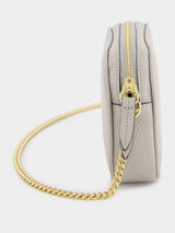 GucciGG Marmont Mini Grey Shoulder Bag at Fashion Clinic