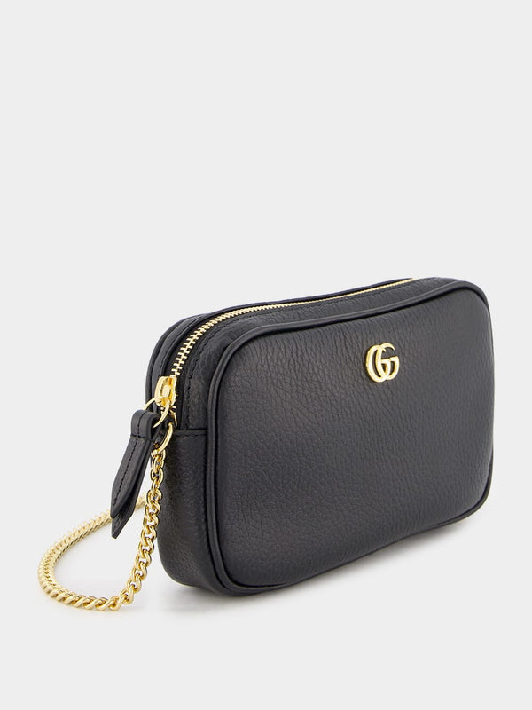 GucciGG Marmont Mini Leather Shoulder Bag at Fashion Clinic