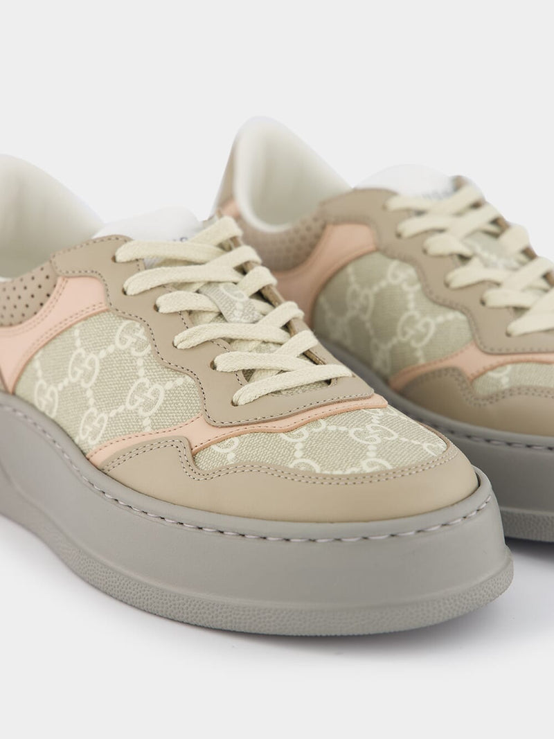 GucciGG Panelled Low-Top Sneakers at Fashion Clinic
