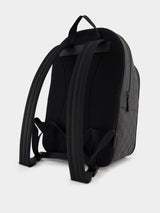 GucciGG Rubber-Effect Leather Backpack at Fashion Clinic