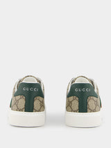 GucciGG Supreme Ace Sneaker With Web at Fashion Clinic
