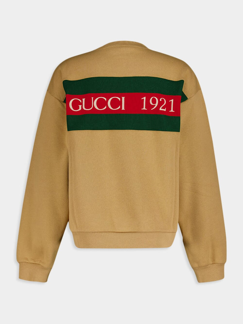 GucciHeritage Stripe Sweatshirt at Fashion Clinic