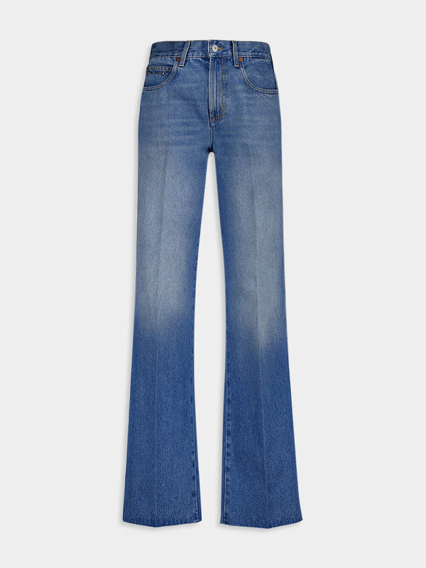 GucciHorsebit-Detail Wide-Leg Jeans at Fashion Clinic