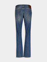 GucciHorsebit Firenze Leather Label Jeans at Fashion Clinic