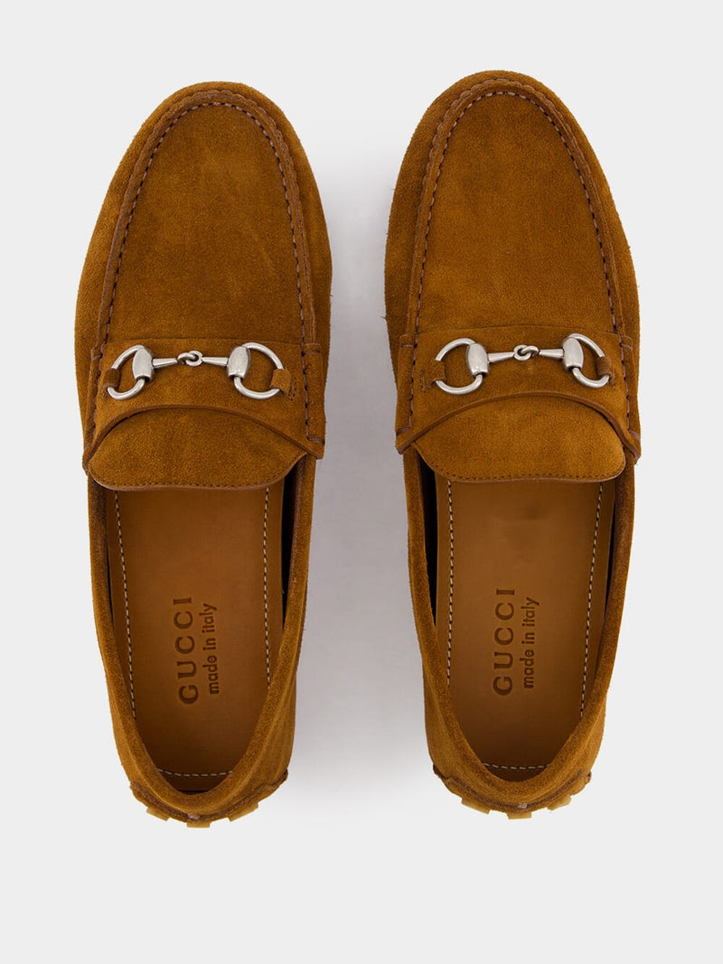 GucciHorsebit Suede Loafers at Fashion Clinic