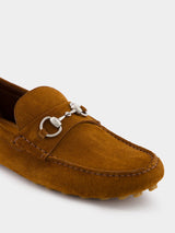 GucciHorsebit Suede Loafers at Fashion Clinic