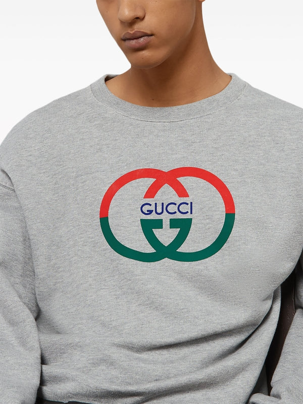 GucciInterlocking G Cotton Sweatshirt at Fashion Clinic