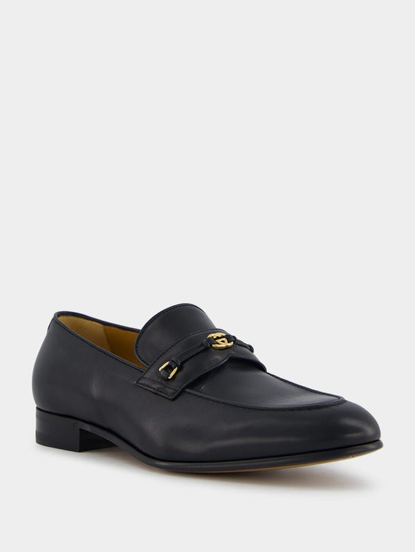 GucciInterlocking G Leather Loafers at Fashion Clinic