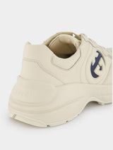 GucciInterlocking G Rhyton Leather Sneakers at Fashion Clinic
