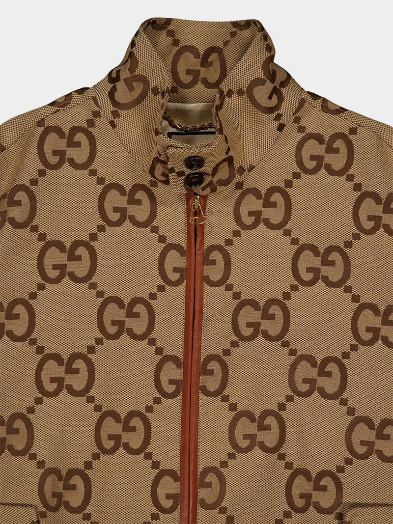 GucciJumbo GG jacket at Fashion Clinic