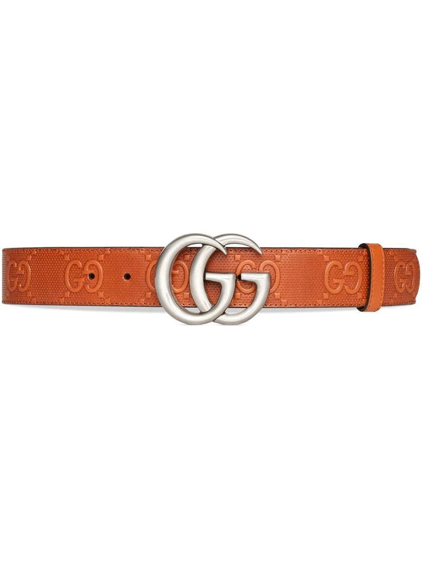 GucciLeather Belt at Fashion Clinic