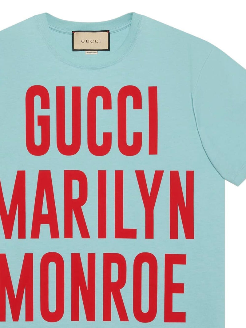 GucciMarilyn Monroe t-shirt at Fashion Clinic