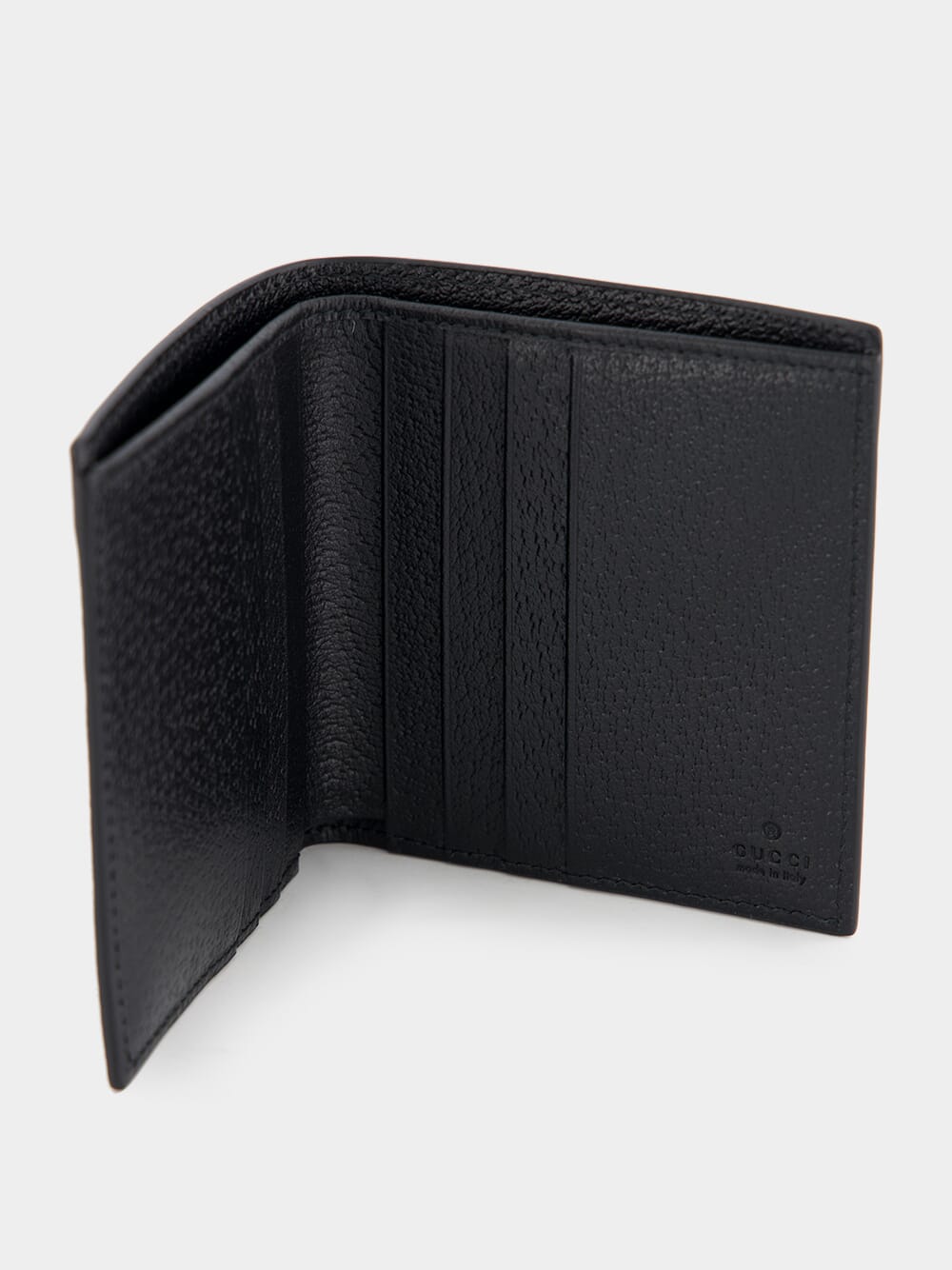 GucciMarmont Black Leather Wallet at Fashion Clinic