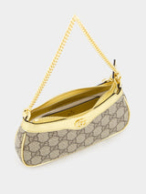 GucciOphidia Mini Bag Metallic Golden Leather at Fashion Clinic