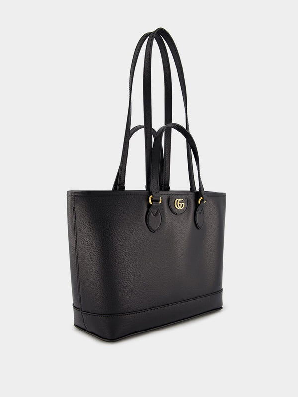 GucciOphidia Mini Black Leather Tote Bag at Fashion Clinic